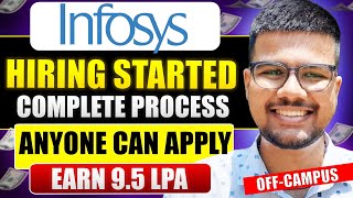 Infosys Mass Hiring Started  OffCampus Specialist Programmer [upl. by Nyad95]