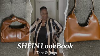 SHEIN  Fashion LOOK BOOK 2024  Plus Size TryOn Haul  Tops amp Bags  Outfit Ideas [upl. by Stuart]