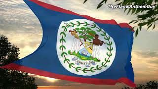 Flag and anthem of Belize 19812019 [upl. by Rodrique]