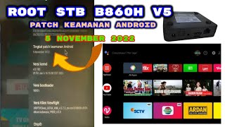 Root stb b860h v5 ota 5 november 2022 cuma pake kable male to male [upl. by Alisan389]