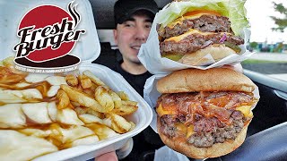 My Family Business FRESH BURGER Mukbang  Real Eating [upl. by Yliak]