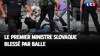 Le Premier ministre slovaque blessé par balle [upl. by Buderus]