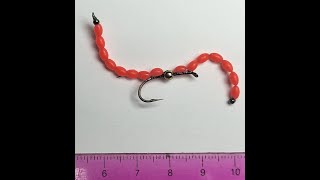 Bobber Stop Worm a San Juan Worm Variant with EndWeighted Arms That Can Wriggle like the Naturals [upl. by Chapa]