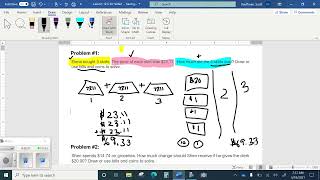 Lesson 125  Reteaching  Word Problems with Money [upl. by Yarb844]