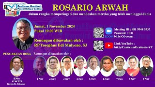 Rosario Arwah  1 Nov 2024 pukul 1900 WIB [upl. by Hauge37]