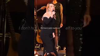 ADELE WAS SO REAL FOR THIS adele foryoupage fy viral fypシ blowthisup adeletour adelevegas [upl. by Irtimd]