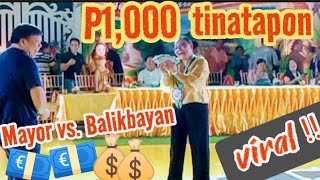 SUPER KURATSA MAYOR vs BALIKBAYAN USA🇺🇸 💰💰 P1000 bills isaisa itinatapon [upl. by Acsisnarf480]