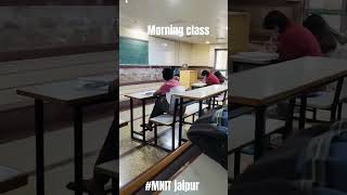 morning class at MNIT jaipur mnit iit electronics engineering music [upl. by Denie]