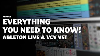 How to use VCV 2 VST with Ableton Live 11 Suite [upl. by Sandeep84]