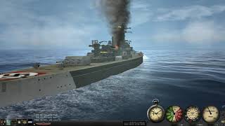 The DKM Scharnhorst Sinking An Very Large Covnoy With No Warships [upl. by Nikolas]