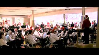 Chester County Concert Band  Exton Mall  December  2014 [upl. by Gery444]