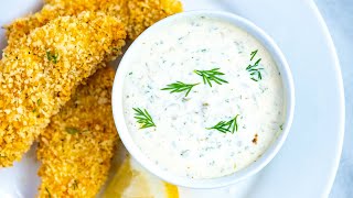 How to Make the Best Homemade Tartar Sauce [upl. by Aierdna]