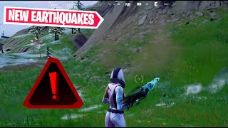 6 NEW EARTHQUAKES IN FORTNITE EARTHQUAKE EVENT [upl. by Aicsila]