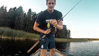 Angeln in Finnland  Fishing in Finland for perch zander and pike [upl. by Psyche892]