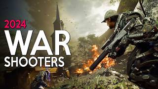 TOP 15 MOST INSANE War Shooter Games coming out in 2024 and 2025 [upl. by Fransis]