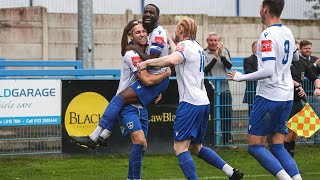 HIGHLIGHTS  Guiseley AFC vs Hyde United FC [upl. by Ocsisnarf]