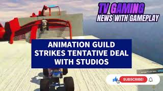 ANIMATION GUILD STRIKES TENTATIVE DEAL WITH STUDIOS [upl. by Odlanor]