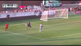 Minnesota United Goalkeeper Scores Incredible Own Goal Vs Bournemouth [upl. by Rawna]