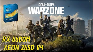 WARZONE XEON 2650 V4 RX 6600M [upl. by Olva]