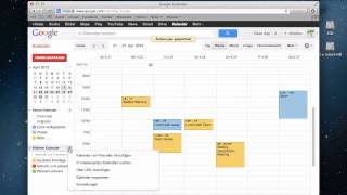 How to ICS KalenderDatei in den GoogleKalender importieren [upl. by Yeslah]