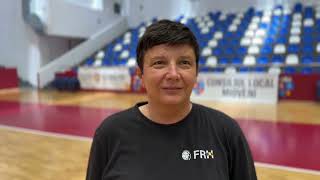 Naționala de handbal feminin Tineret pleacă la Campionatul Mondial de la Mioveni  Declarații [upl. by Okika]