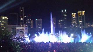 Fireworks and countdown for NEW YEAR 2013 KLCC Malaysia [upl. by Lagiba99]