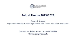 Polo Firenze  Scienze 2324  Profssa Laura GAGLIARDI [upl. by Buonomo]