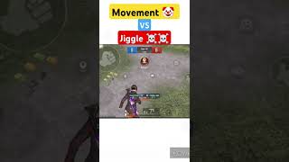 Jiggle vs movement bgmi shorts bgmi1v1 1v1 1vs1 viralshort bgmishorts pubg [upl. by Norak189]