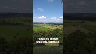 Le panorama derrière léglise de Florenville [upl. by Asoral]