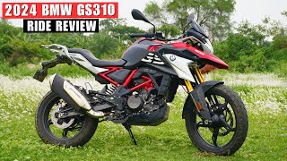 2024 BMW GS310 Detailed Ride Review  Is It Best in Segment [upl. by Gilead]