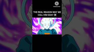 THE REAL REASON WHY WE CALL HIM GOAT ☠️ goku dragonball super trending anime [upl. by Mcquoid]