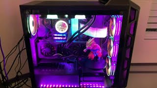 Cooler Master MasterCase H500 ARGB Airflow ATX MidTower Review Test [upl. by Mcclelland311]