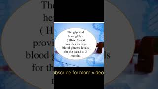 💥Normal values HbA1C level helps to diagnose the diabetes mellitus💥 [upl. by Penn]