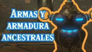 Como obtener armas y armaduras ancestrales the legend of zelda breath of the wild [upl. by Kaitlynn]