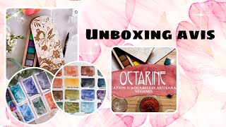 Unboxing  test Octarine Aquarelle [upl. by Nihhi289]