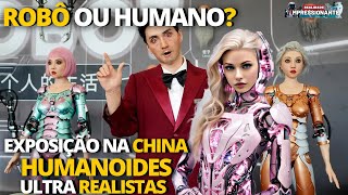 China apresenta robôs humanoides ultra realistas  IA da poder a robôs e agora usam todo o seu corpo [upl. by Dine]