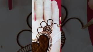 Beautiful mehndi design for back hand  videonewkavyamehndireels [upl. by Trubow]