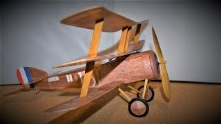 Building the Vintage Model Company Sopwith Triplane [upl. by Anailuy]