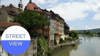 STREET VIEW in Laufenburg am Rhein in GERMANY [upl. by Bridge521]