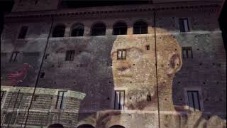 A Palazzo Spada videomapping racconta la storia di Terni ecco Un amore per la città [upl. by Yevol907]