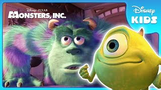 Adventures with Mike and Sulley 🌟  Monsters Inc  Disney Kids [upl. by Nikolos]