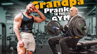 ELITE Sportsman Pretends to be Grandpa in the GYM Prank [upl. by Damaris]