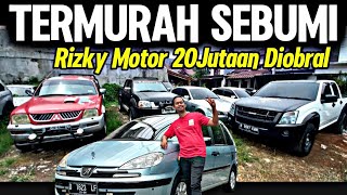 Ini Yang diCari Rizky Motor Termurah Sejagad Raya mobil bekas 20Jutaan DMux Diesel Peugeot [upl. by Lledra]