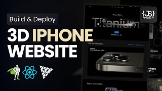 Build and Deploy an Apple Website with React  Beginner Threejs amp GSAP Tutorial [upl. by Wooster]