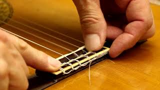 How To Change Nylon Guitar Strings [upl. by Nnaerb]