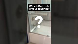 Do you have a favorite bathtub style for your bathroom remodel bathroomremodel homeimprovement [upl. by Niryt]