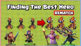 Every Level Heroes VS Every Level Inferno Formation  Clash of Clans [upl. by Joh]