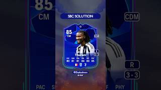 RTTK Khéphren Thuram SBC Solution 😱💙 eafc25 fc25 sbcsolution thuram [upl. by Clapper]