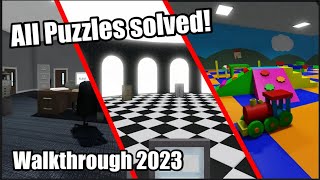 Roblox Ascension Walkthrough ROBLOX Puzzle Game [upl. by Adrea306]