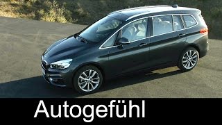 Allnew 2016 BMW 2 Series Gran Tourer  BMW 2er Gran Tourer  Exterior Interior Driving [upl. by Ernald561]